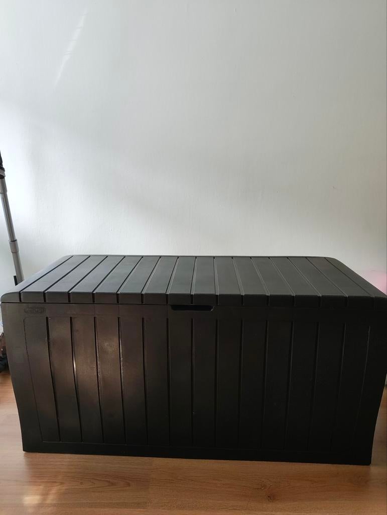 Keter Marvel Plus opbergbox tuin antraciet 270 liter, Ophalen