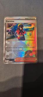 Pokeball Carmine 103/131 Prismatic Evolutions Pokémon Kaart, Ophalen of Verzenden, Zo goed als nieuw, Losse kaart, Foil