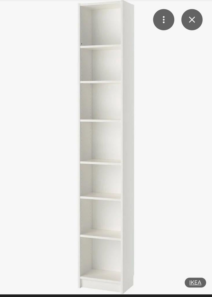 2 stuks Billy boekenkast met verhoging, Huis en Inrichting, Kasten | Boekenkasten, Met plank(en), Minder dan 50 cm, Gebruikt, 200 cm of meer