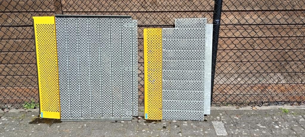 2 stuks zeer degelijke stabag oprijdplaten, Diversen, Rolstoelen, Ophalen, Elektrische rolstoel