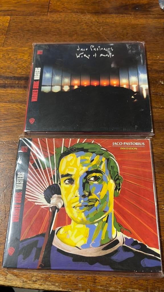 Jaco Pasterius 2 X cd word of mouth en Invitation, Ophalen of Verzenden, 1980 tot heden, Gebruikt, Jazz