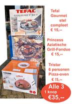 Gourmet/Grill+Pizza/Pizza-6 oven   -- Tefal/Princess?Tristar, Ophalen, Gebruikt, Minder dan 45 cm