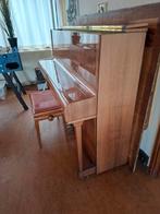 Piano, gratis!!, Muziek en Instrumenten, Ophalen, Gebruikt, Bruin