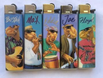 Camel Club  Aanstekers "5 Lighter Collector 's Set'  5 stuks beschikbaar voor biedingen