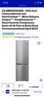 LG gbb61pzgcn1 koelvriescombinatie, 200 liter of meer, Ophalen, Met aparte vriezer, 160 cm of meer