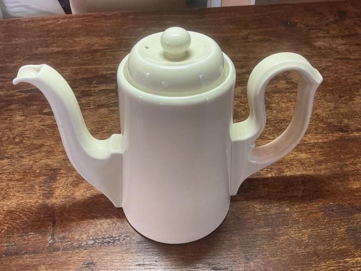 Koffiepot, Huis en Inrichting, Keuken | Servies, Zo goed als nieuw, Overige typen, Effen, Porselein, Ophalen