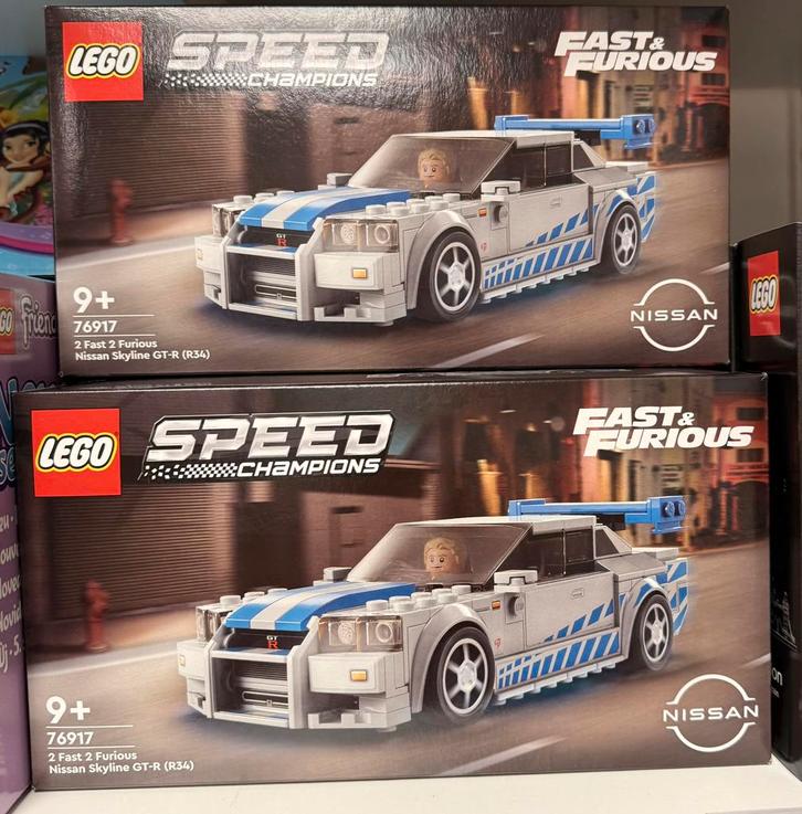 LEGO Fast & Furious Nissan Skyline GT‑R (R34) (76917), Kinderen en Baby's, Speelgoed | Duplo en Lego, Nieuw, Lego, Complete set