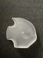 Vis gematteerd glas / Leerdam / art deco, Antiek en Kunst, Ophalen of Verzenden