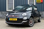 Fiat 500 1.0 Hybrid RED Rijklaarprijs-Garantie Airco Apple c, Auto's, Fiat, 12 maanden, Stof, 4 stoelen, Zwart
