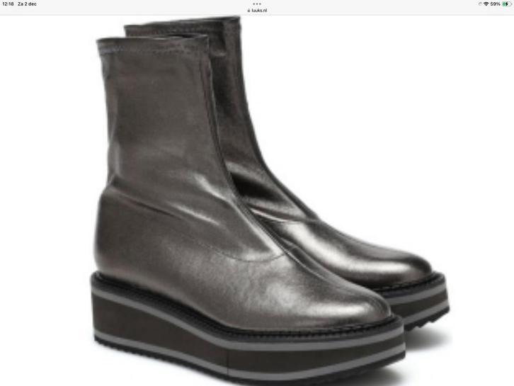 Clergerie Berta 4 laatsjes nieuw, Kleding | Dames, Schoenen, Zo goed als nieuw, Lage of Enkellaarzen, Overige kleuren, Ophalen of Verzenden