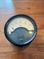 Antieke grote voltmeter, Antiek en Kunst, Ophalen of Verzenden