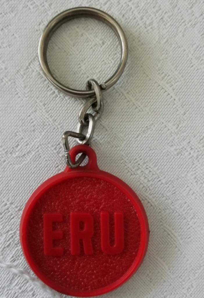 Oude sleutelhanger van Eru, Verzamelen, Sleutelhangers, Gebruikt, Merk, Ophalen