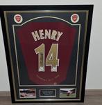 Thierry Henry gesigneerd en ingelijst Arsenal shirt met coa, Verzamelen, Sportartikelen en Voetbal, Ophalen of Verzenden, Nieuw