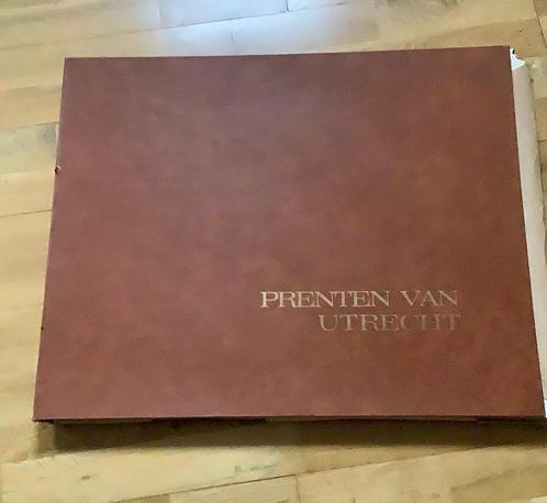 Prenten van Utrecht, grote map vol tekeningen., Antiek en Kunst, Kunst | Tekeningen en Foto's, Ophalen of Verzenden