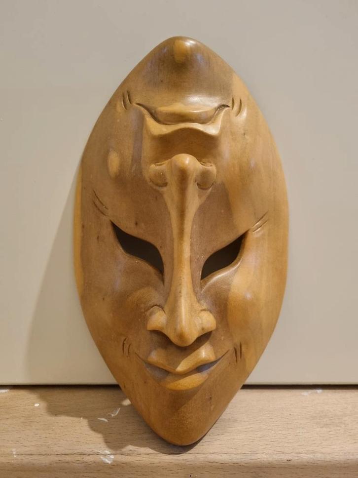 Topeng masker uit indonesie., Antiek en Kunst, Kunst | Niet-Westerse kunst, Ophalen of Verzenden