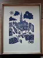 Linoleumsnede van Eddy Varekamp, Ophalen of Verzenden