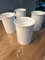 4 Fine Bone China Koppen - Gratis Afhalen, Huis en Inrichting, Keuken | Servies, Ophalen, Gebruikt, Effen, Kop(pen) en/of Schotel(s)