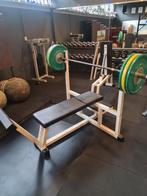 bench press techno gym, Sport en Fitness, Ophalen of Verzenden, Zo goed als nieuw, Metaal, Krachtstation