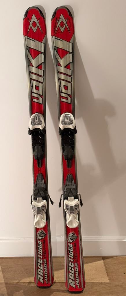 Völkl Racetiger Junior 120 cm – met Marker bindingen, Gebruikt, 100 tot 140 cm, Skiën, Ski's