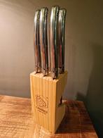 Laguiole messenset steakmes set rvs, Ophalen of Verzenden, Nieuw, Rvs of Chroom