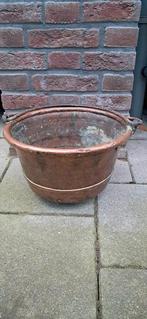 Koperen Houtbak:, Antiek en Kunst, Ophalen of Verzenden