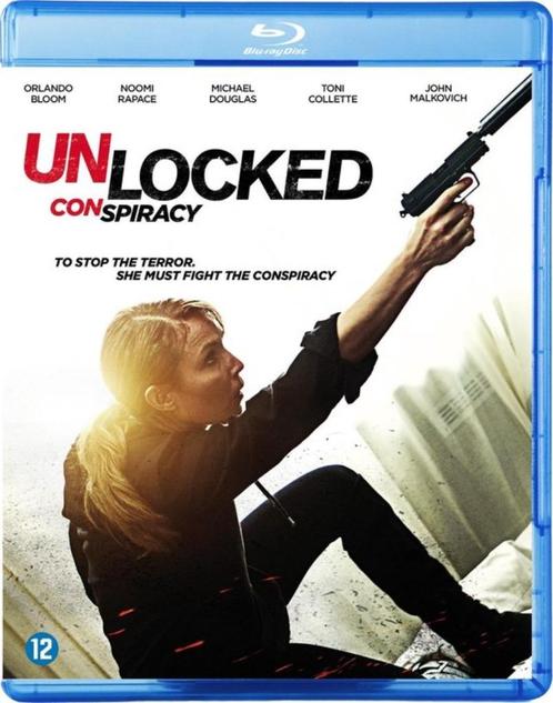 Unlocked Conspiracy (Orlando Bloom-John Malkovich), Cd's en Dvd's, Blu-ray, Zo goed als nieuw, Actie, Ophalen of Verzenden
