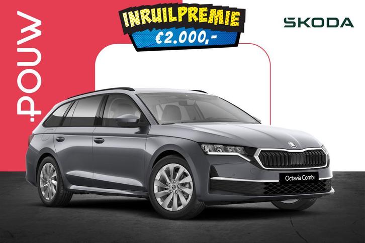 Skoda Octavia Combi 1.5 TSI 150pk MHEV Business Edition | Wi, Auto's, Skoda, Bedrijf, Te koop, Octavia, ABS, Achteruitrijcamera