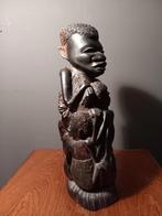 Makonde,levensboom,ebbenhout,31 cm hoogte, Antiek en Kunst, Kunst | Niet-Westerse kunst, Ophalen of Verzenden