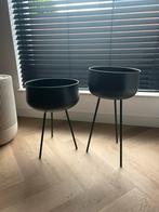 Twee bloempotten - flowerpots House Nordic Nieuw!, Ophalen of Verzenden, Nieuw, Minder dan 25 cm