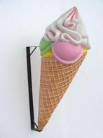 Schepijs of Softijs 135 cm - ijsje ijshoorn incl beugel, Verzamelen, Merken en Reclamevoorwerpen, Ophalen, HorecaBeelden, Nieuw