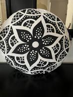 2 kussens rond Riverdale, Huis en Inrichting, Woonaccessoires | Kussens, Ophalen, Zo goed als nieuw, Zwart, Rond