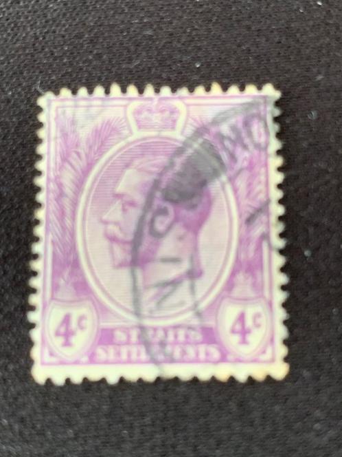 Straits Settlements 1903 ev KEVII purple 3C gebruikt, Postzegels en Munten, Postzegels | Azië, Gestempeld, Zuidoost-Azië, Verzenden
