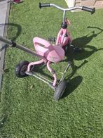 Puky driewieler roze met duwstang, Fietsen en Brommers, Ophalen of Verzenden, Zo goed als nieuw, Duwstang