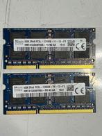 2x Hynix 8GB 1600MHz 204-pin DDR3 SODIMM RAM, Ophalen of Verzenden, Laptop, Zo goed als nieuw, DDR3