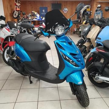 Piaggio Zip 45km 4takt kickstart Candy Blue brom smoke led beschikbaar voor biedingen