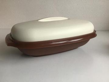 Tupperware schaal serveerwonder bruin vintage retro 3 delig beschikbaar voor biedingen