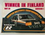 Volvo 343 Rallycross Finland 1978 ~ Sticker -~, Verzamelen, Stickers, Ophalen of Verzenden, Zo goed als nieuw