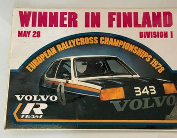 Volvo 343 Rallycross Finland 1978 ~ Sticker -~ beschikbaar voor biedingen