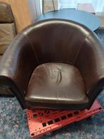 mooie stoel, Ophalen, Bruin, ., Leer