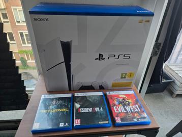 Sony playstation 5 Slim Disc Edition nieuw in doos beschikbaar voor biedingen