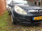 Opel Corsa 1.4 16V 5D 2007 Grijs/blauw, Auto's, Opel, Voorwielaandrijving, 1063 kg, 4 cilinders, Origineel Nederlands