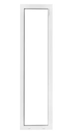 Kunststof Kozijn Vast  B50 H215cm Wit, Niet ingevuld, Kunststof, Raamkozijn, Niet ingevuld