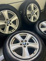 NETTE ORIGINELE BMW X5 E70 18 INCH LM VELGEN WINTERBANDEN, Ophalen, 18 inch, Gebruikt, 255 mm