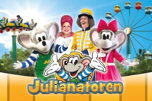 4 Toegangskaarten Julianatoren. Geldig t/m 31-7-2025, Tickets en Kaartjes, Recreatie | Pretparken en Attractieparken, Drie personen of meer