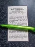 Bidprentje Beek Elsloo Deurne Maria Bartels 1891 1962, Verzamelen, Ophalen, Bidprentje