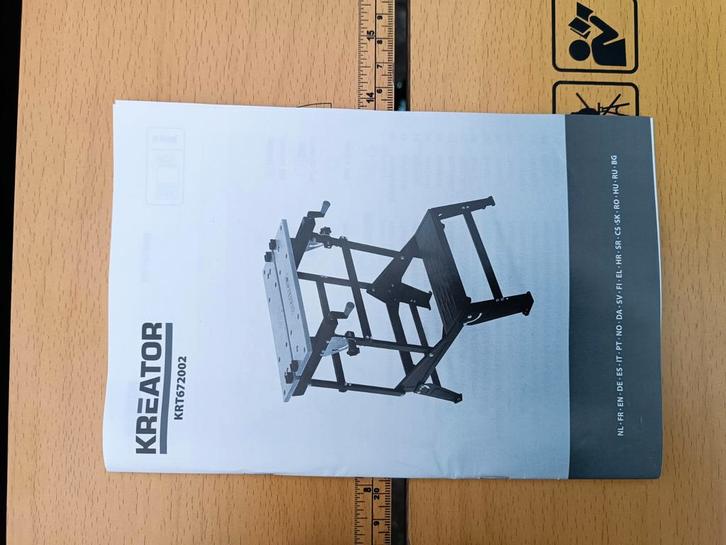 Kreator KRT672002 Workmate - Inklapbaar, Doe-het-zelf en Verbouw, Werkbanken, Gebruikt, Minder dan 70 cm, Inklapbaar, Ophalen