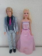 Barbie en Ken van de film Barbie in een Modesprookje, Ophalen of Verzenden, Gebruikt, Pop
