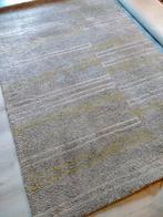Vloerkleed grijs met groenwit patroon160x230, Ophalen, Minder dan 10 m², Grijs, Tapijt