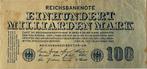 Duitsland hele nette 100 miljard mark 1923, Postzegels en Munten, Bankbiljetten | Europa | Niet-Eurobiljetten, Ophalen of Verzenden
