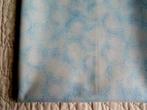 Lief zachtblauw quiltstofje, Blauw, Ophalen of Verzenden, Zo goed als nieuw, 30 tot 120 cm